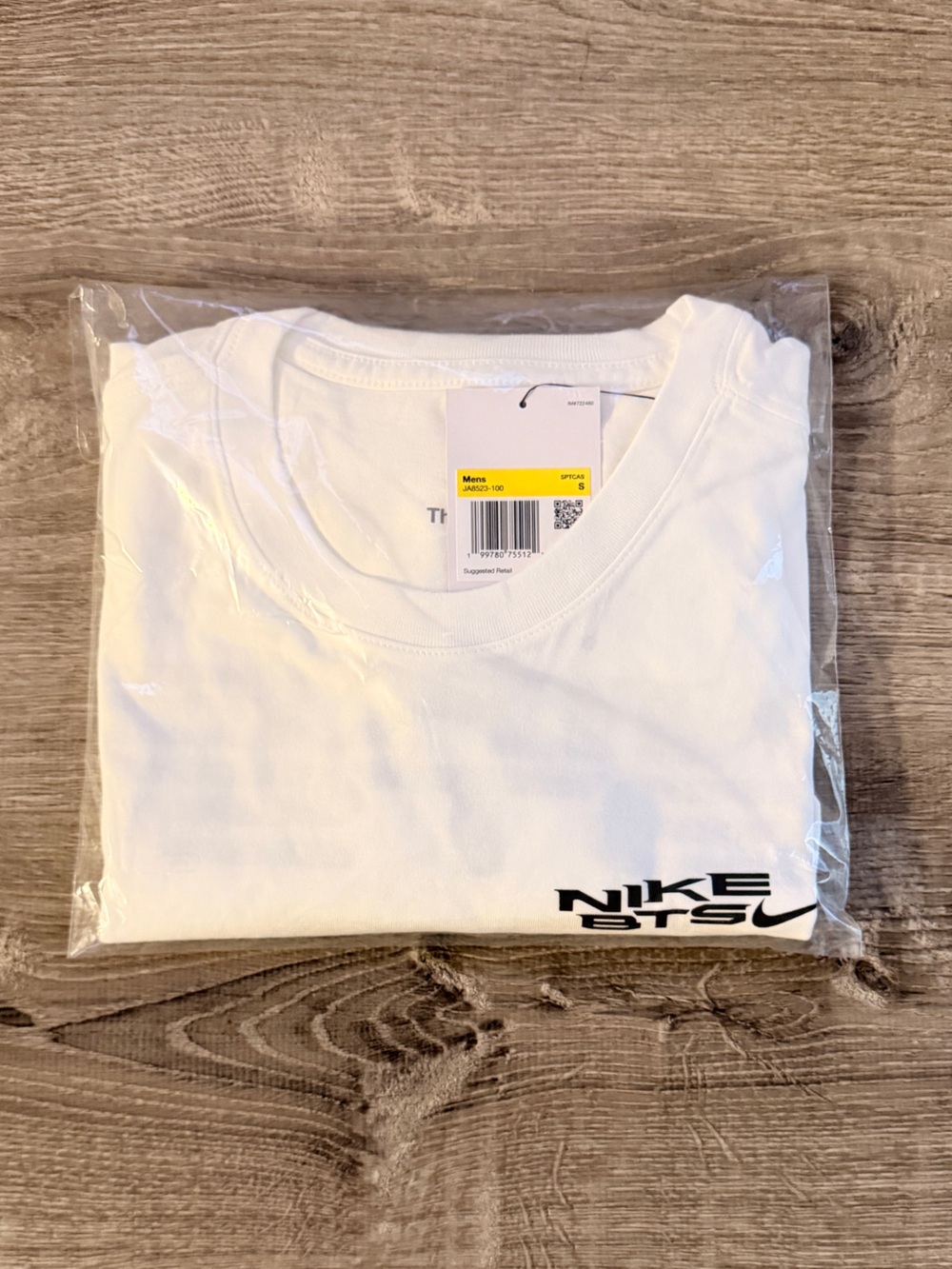 BTS Collaboration White T-Shirt Official Merch- S size/ARIRANG